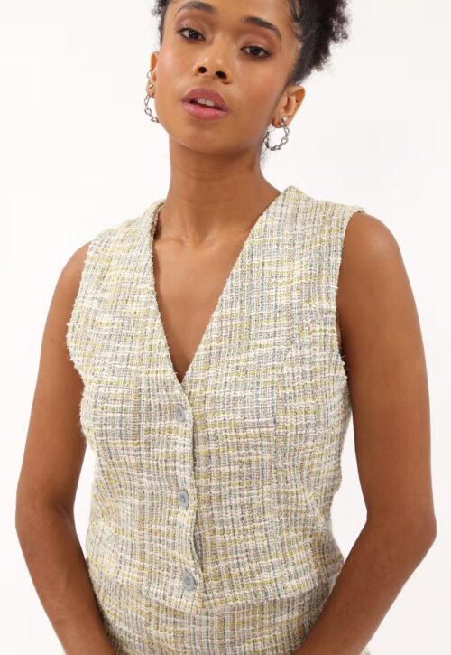 COLETE TWEED BOTÕES