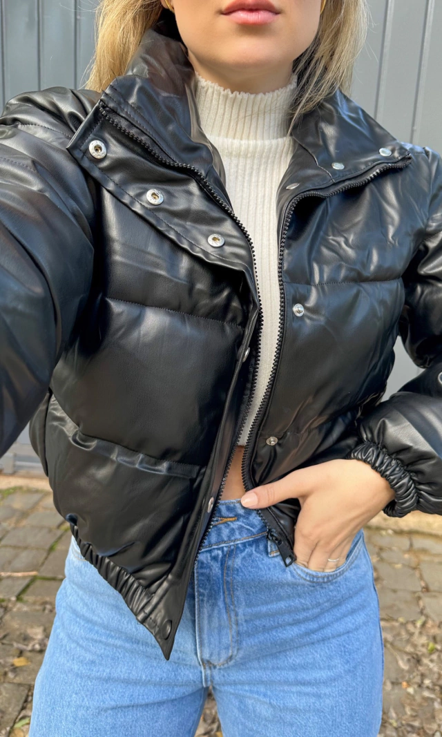 Jaqueta Puffer Feminina Premium - Imagem 6