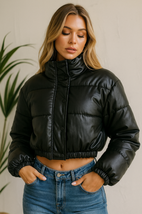 Jaqueta Puffer Feminina Premium